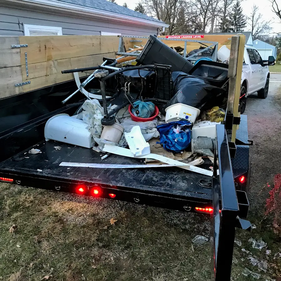 Roll-off dumpster delivered to a residential driveway in Berkeley