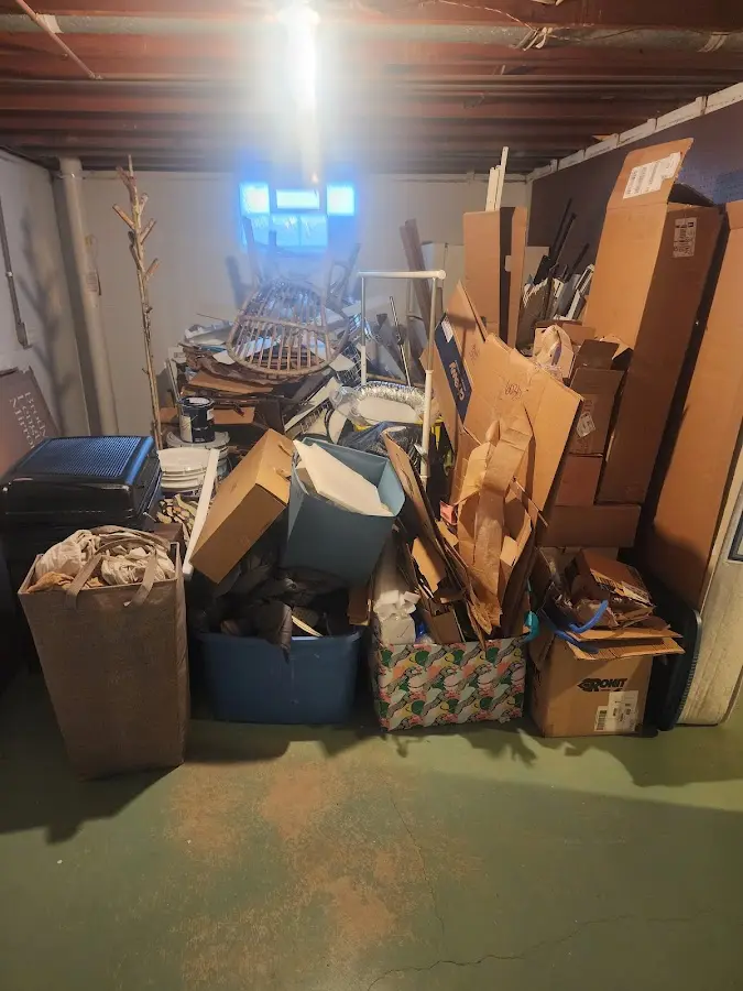 Roll-off dumpster container at job site for Concrete Dumpster Rental in Berkeley